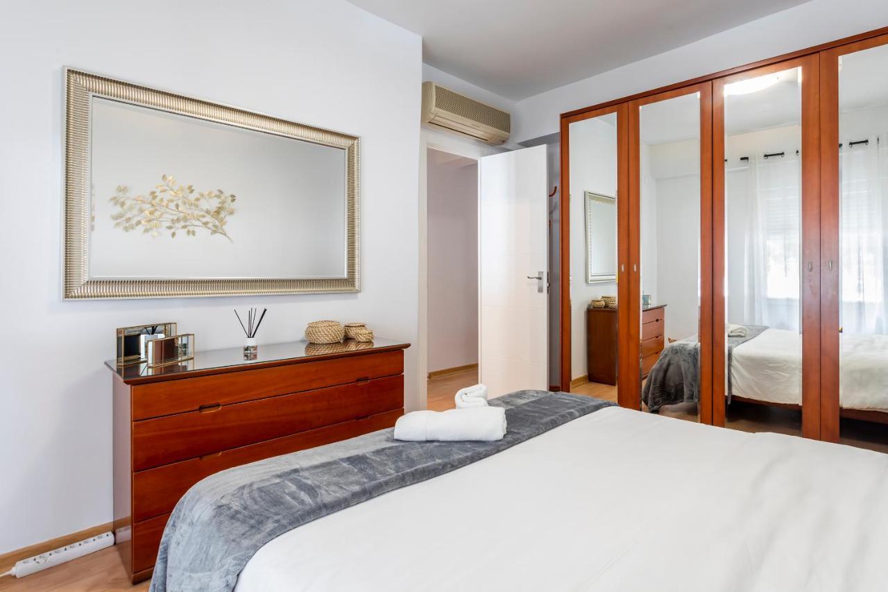 Precioso Piso Moderno: Terraza, A/C, Netflix, Wifi Apartment Valencia Ngoại thất bức ảnh