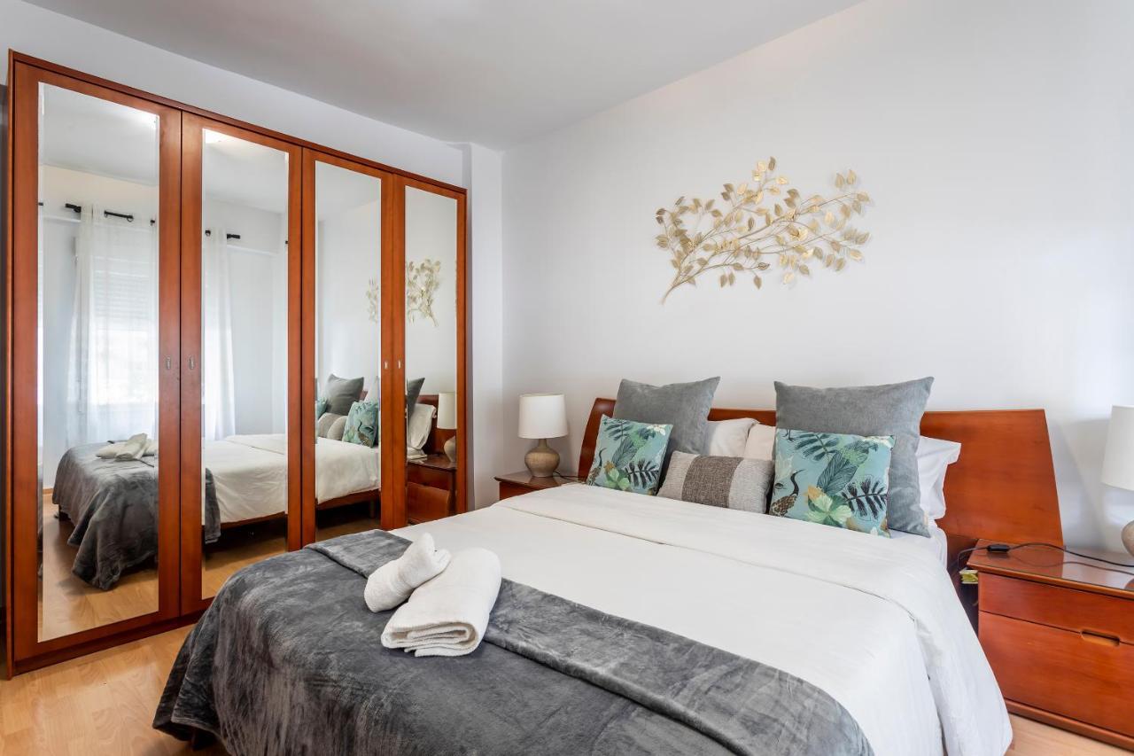 Precioso Piso Moderno: Terraza, A/C, Netflix, Wifi Apartment Valencia Ngoại thất bức ảnh