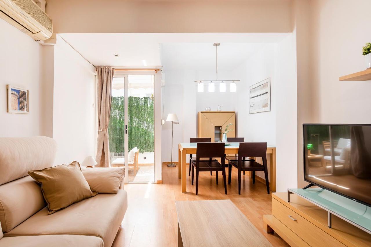 Precioso Piso Moderno: Terraza, A/C, Netflix, Wifi Apartment Valencia Ngoại thất bức ảnh